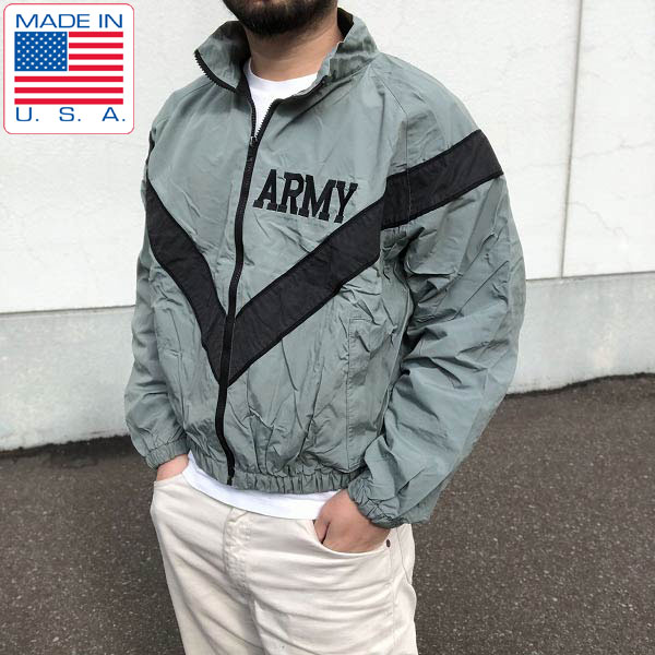 米軍 実用 トレーニングジャケット USA製  Mサイズ