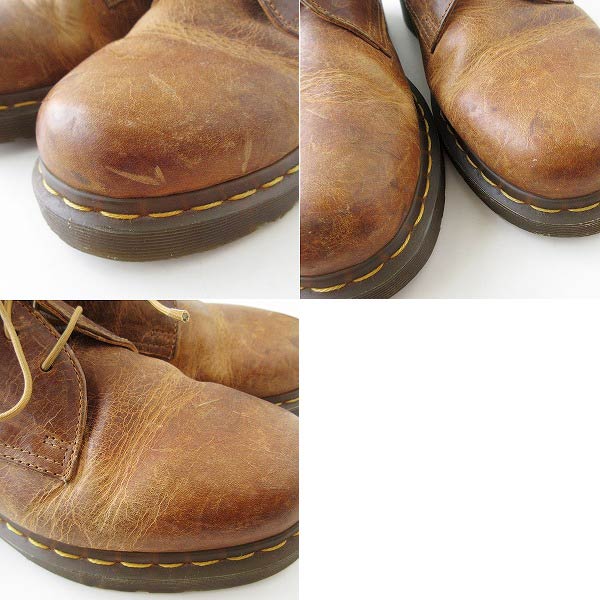 ドクターマーチン 3ホール プレーントゥ シューズ 茶系 UK6 25cm ブーツ Dr.Martens メンズ 靴 d134 - 札幌 ビンテージ  古着屋 BRIDGE（ブリッジ） ビンテージ古着 通販サイト | オンラインストア