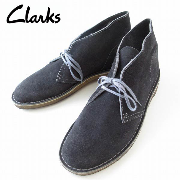 クラークス Clarks デザートブーツ　黒スエード US8.0 正規新品Ｎ