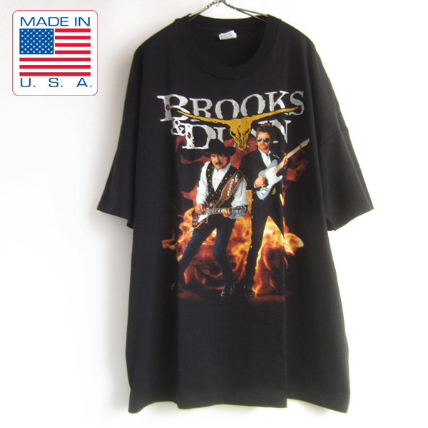 90s　ヴィンテージ　Tシャツ　Brooks & Dunn 両面プリント