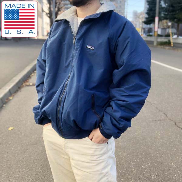 patagonia フリースパーカー　made in USA