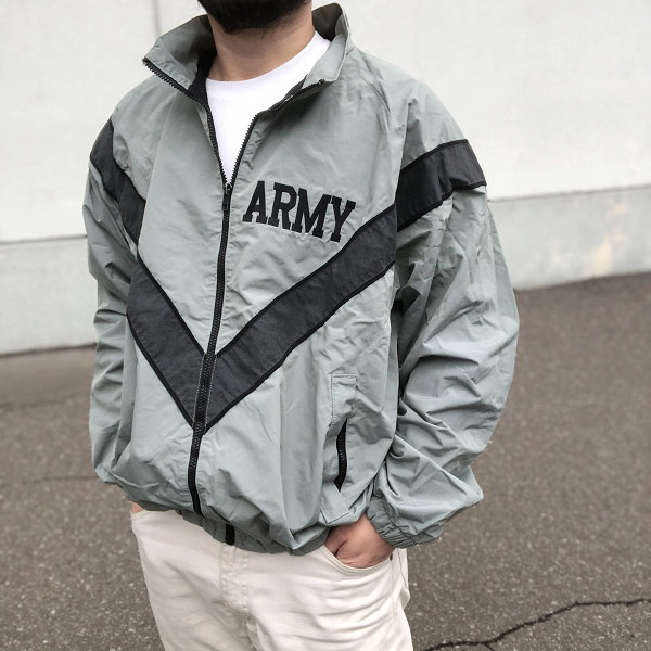 メーカー純正品[充電不要 1年保証] US ARMY トレーニングジャケット 