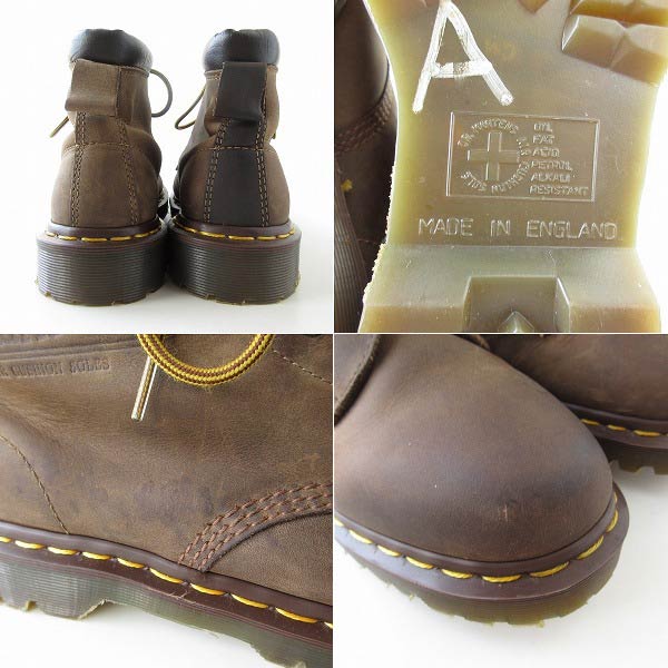 英国製 ドクターマーチン 6ホール ブーツ 茶系 UK7 25.5cm Dr.Martens メンズ 靴 d135 - 札幌 ビンテージ 古着屋  BRIDGE（ブリッジ） ビンテージ古着 通販サイト | オンラインストア