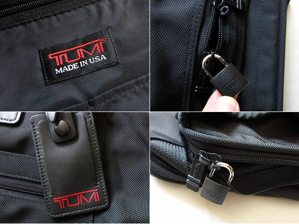 廃番 USA製 TUMI トゥミ ビジネスバッグ 黒 出張かばん 旅行カバン 鞄