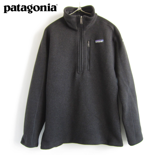 patagonia パタゴニア ニット フリース プルオーバー ジャケット 黒【L 