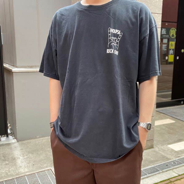 ギルダン☆Tシャツ US 90s ゆるだぼ デカロゴ 両面プリント de9