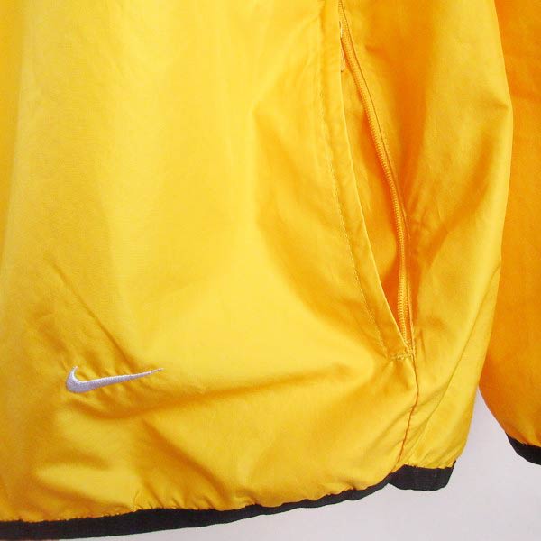 90s NIKE ナイキ ハーフジップ×ロゴ プルオーバー ジャケット L 黄色系 イエロー シュプリームの元ネタ ビンテージ D146 - 札幌  ビンテージ 古着屋 BRIDGE（ブリッジ） ビンテージ古着 通販サイト | オンラインストア