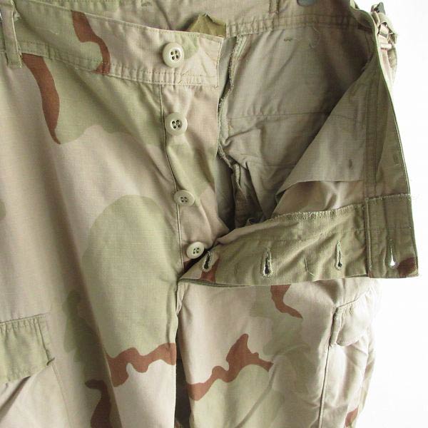 90s 実物 米軍 US ARMY 3C デザートカモ 迷彩 パンツ M-R カーゴパンツ 
