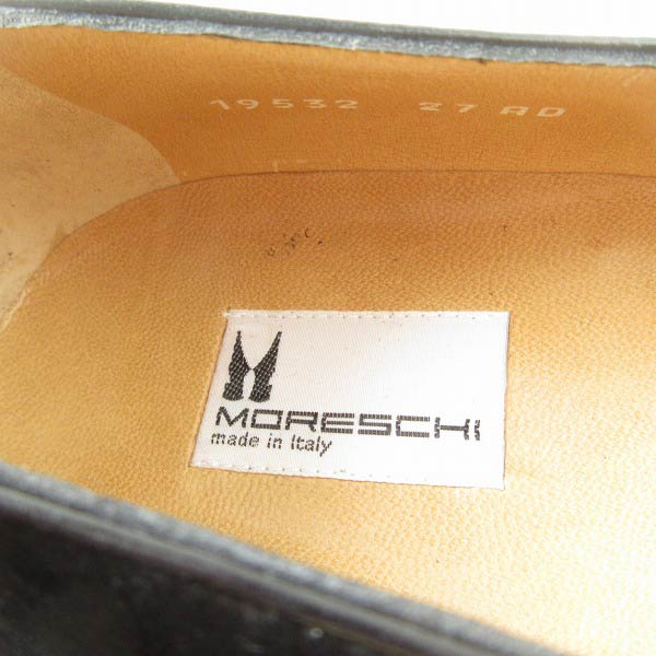 新品 高級品 MORESCHI モレスキー スエード タッセル ローファー 28cm 黒 スリッポン イタリア製 デッドストック D146 - 札幌  ビンテージ 古着屋 BRIDGE（ブリッジ） ビンテージ古着 通販サイト | オンラインストア