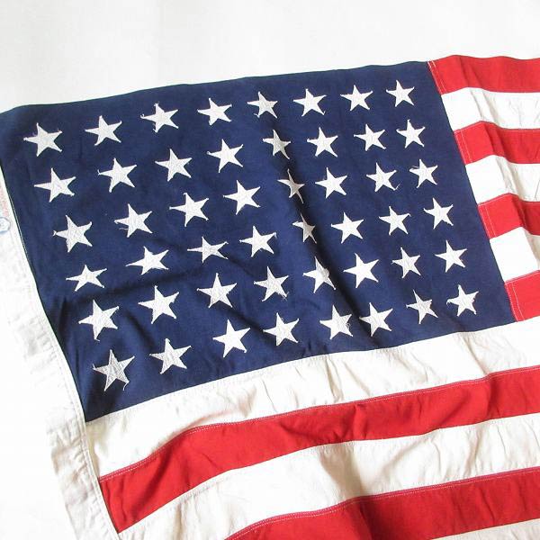 ビンテージ 48星 ～50s アメリカ国旗 星条旗 81.5cm×137cm フラッグ