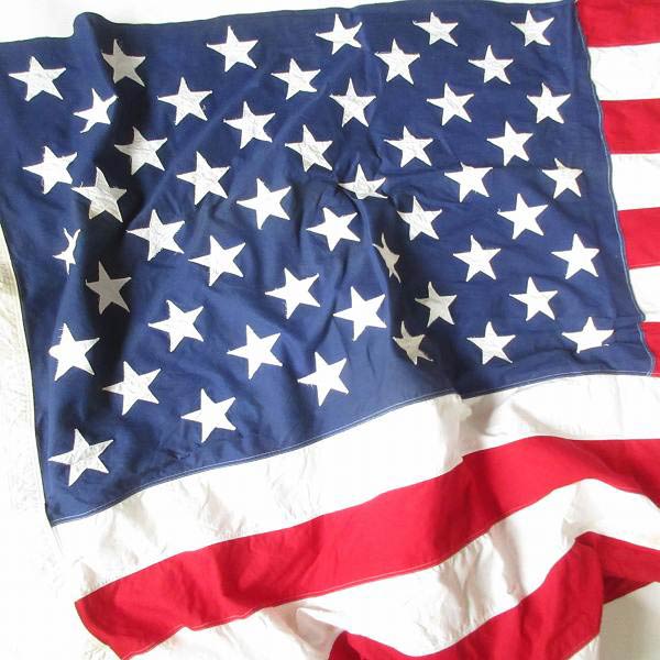 特大 ビンテージ USA製 アメリカ国旗 星条旗 50星 フラッグ